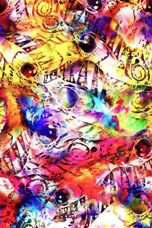 抽象印花华亿平台图片