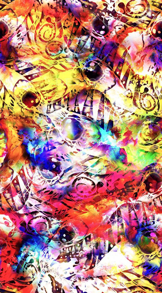 抽象印花华亿平台图片