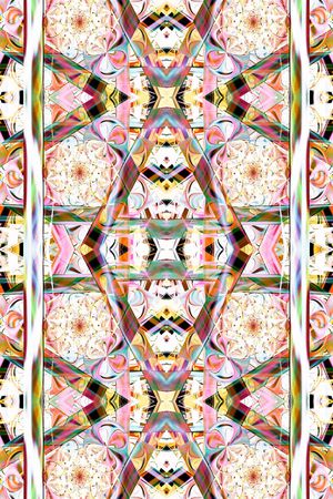 抽象印花华亿平台图片