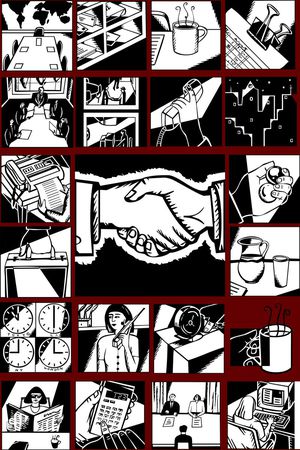 休闲时尚 抽象 几何 复古印花华亿平台图片