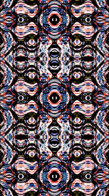 505518-创意面料 线条 圆形创意波点 大牌