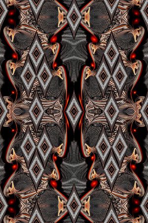 暗色系印花华亿平台图片