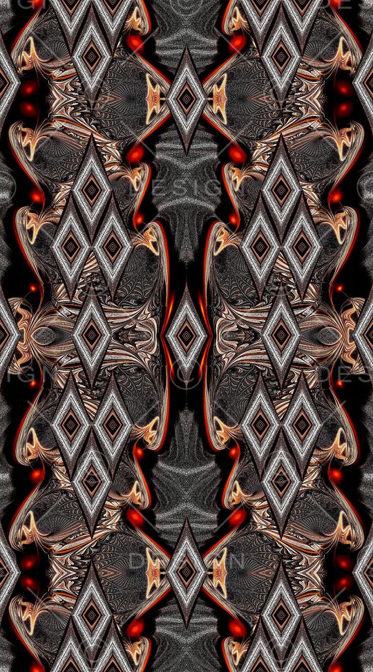 暗色系印花华亿平台图片