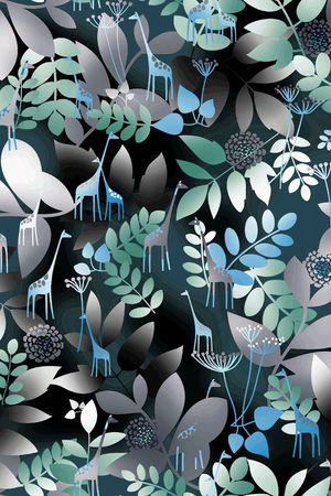 复古印花华亿平台图片