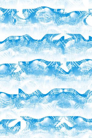 波浪印花华亿平台图片