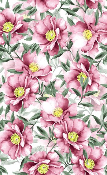 505781-欧美流行时尚简单清新花卉 连衣裙 