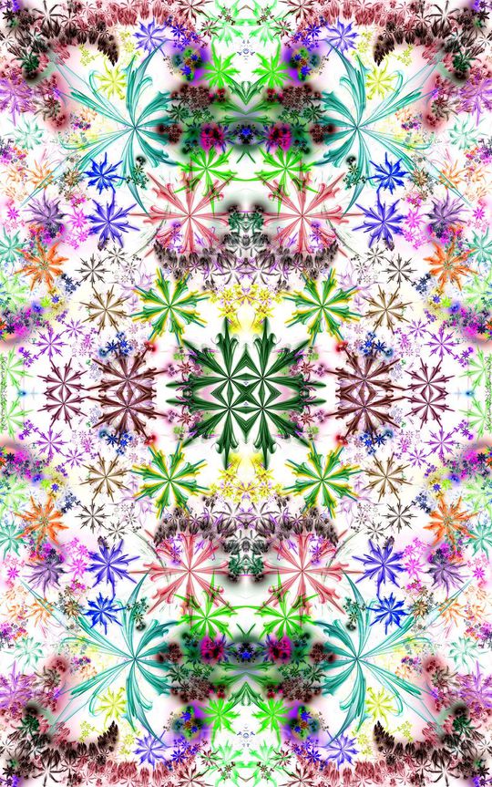 抽象印花华亿平台图片