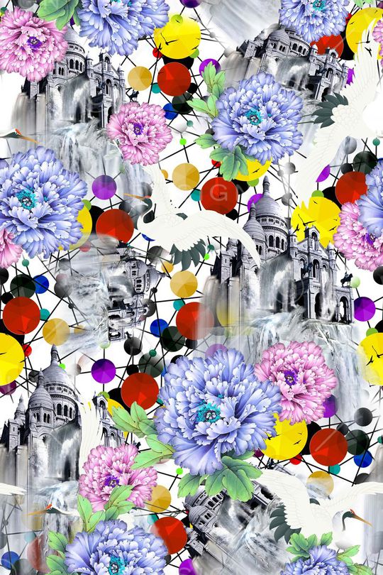 女装印花华亿平台图片