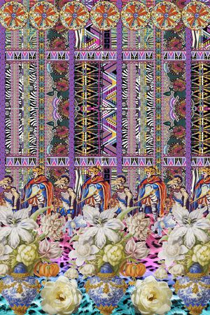 女装印花华亿平台图片