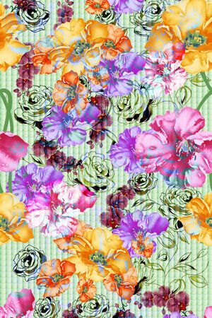 时尚印花华亿平台图片