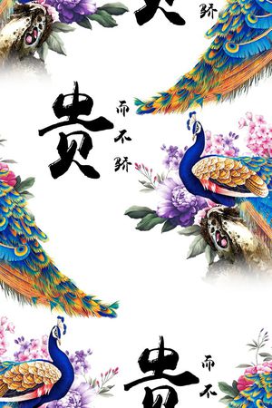 传统复古印花华亿平台图片