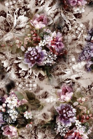 秋冬华亿平台印花华亿平台图片