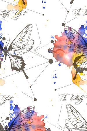 抽象彩绘印花华亿平台图片