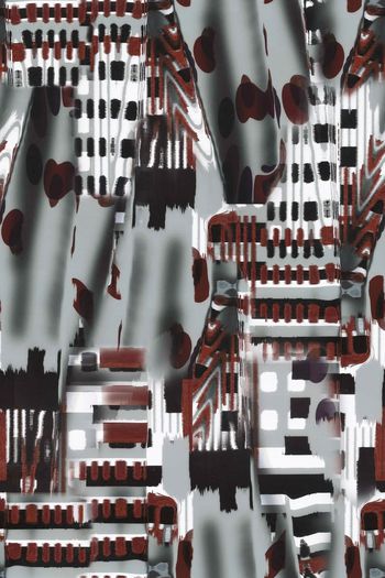 505901-休闲时尚 抽象 水彩 复古 线条 