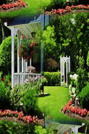 风景印花华亿平台图片