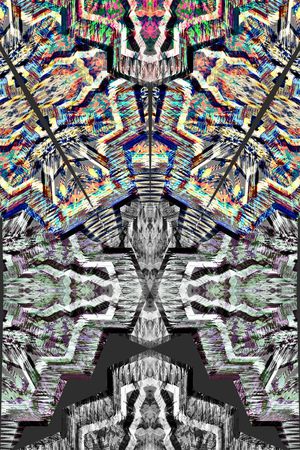 抽象印花华亿平台图片