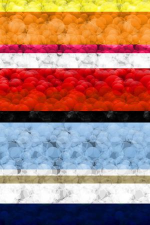 颜色迷离 手绘 抽象 欧美 时装周 几何 线条 欧美 抽象 肌理印花华亿平台图片