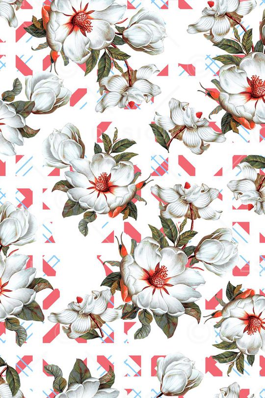 白花印花华亿平台图片