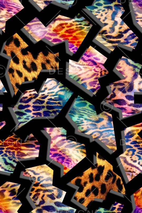 几何印花华亿平台图片