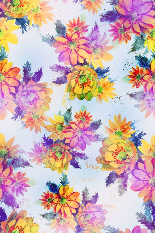 水彩印花华亿平台图片