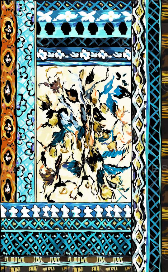 菱形格印花华亿平台图片