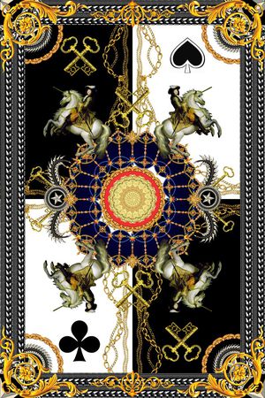 大牌男装印花华亿平台图片