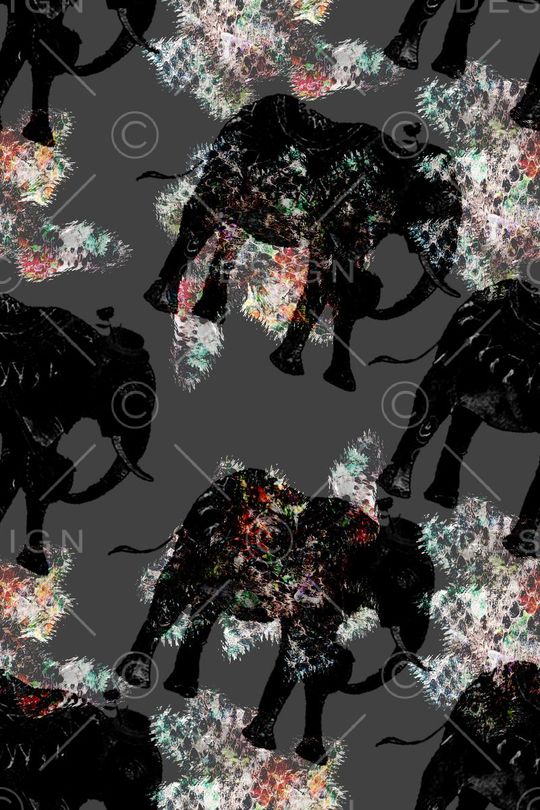 创意服装面料印花华亿平台图片