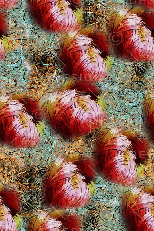 抽象印花华亿平台图片