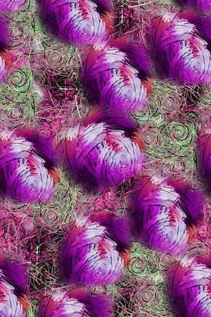 抽象印花华亿平台图片