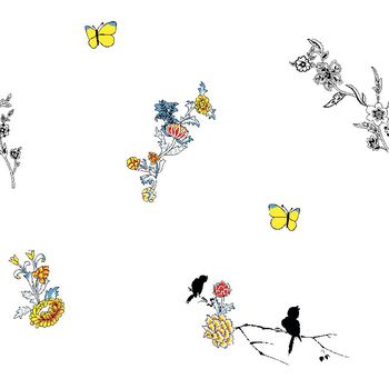506623-男装2016春夏大牌风味清爽花鸟树