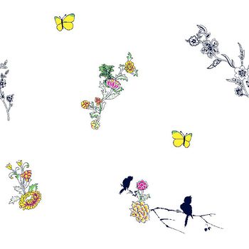 506624-男装2016春夏大牌风味清爽花鸟树