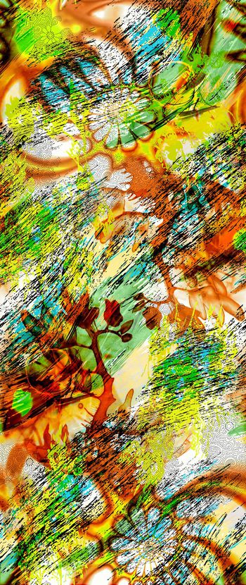 清新印花华亿平台图片