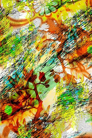 清新印花华亿平台图片