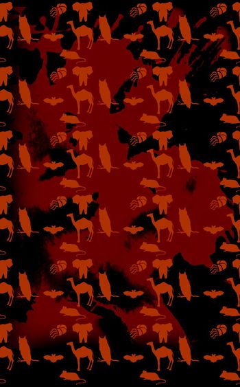 506653-动物彩色图案