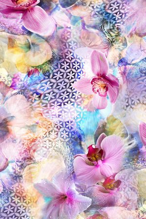 抽象印花华亿平台图片