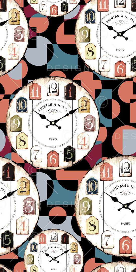 抽象印花华亿平台图片