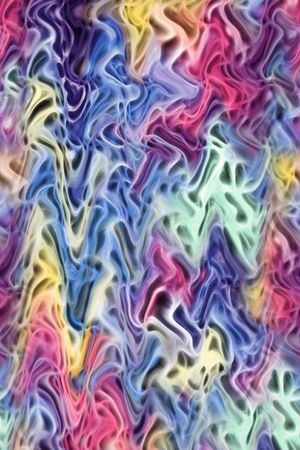 波浪文印花华亿平台图片