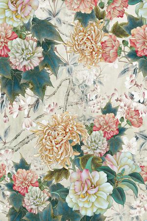 中国风印花华亿平台图片