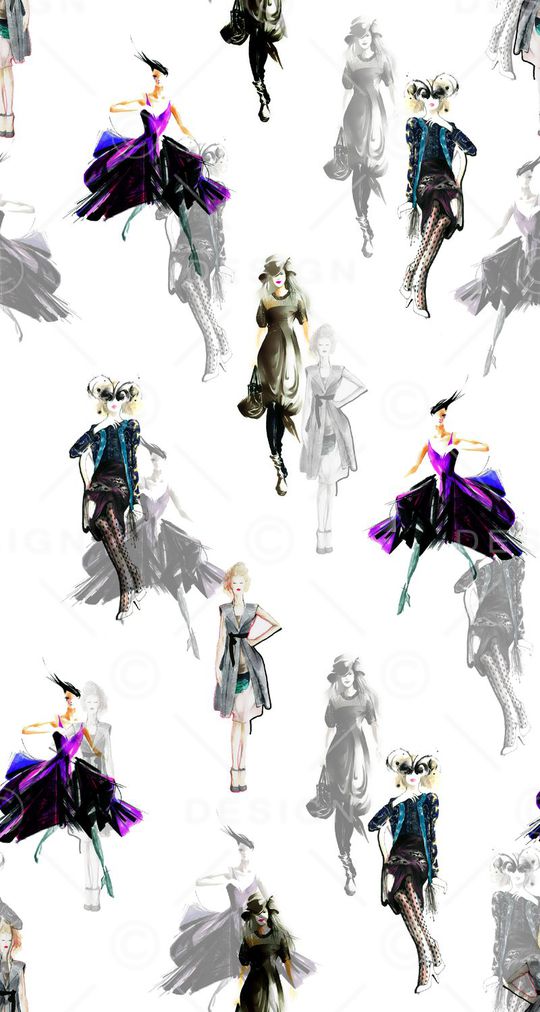 时装印花华亿平台图片