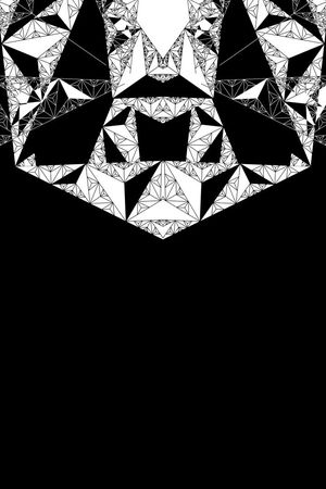 黑白印花华亿平台图片