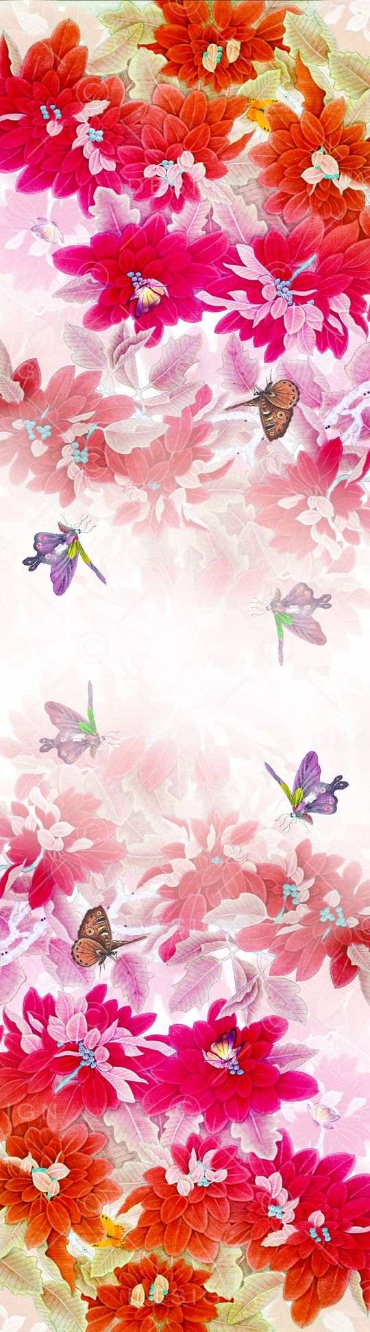 中国风印花华亿平台图片