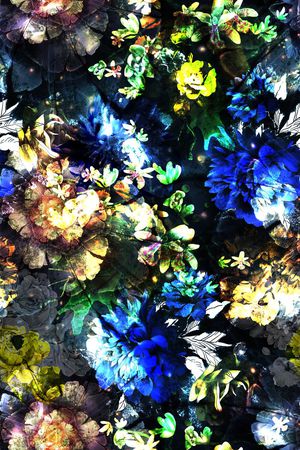 抽象唯美印花华亿平台图片