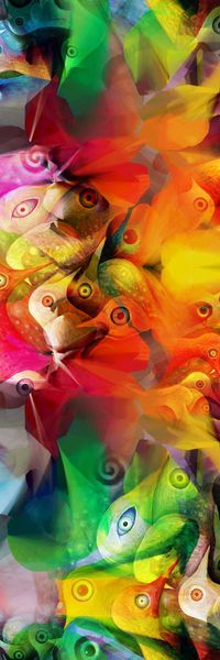 彩色印花华亿平台图片