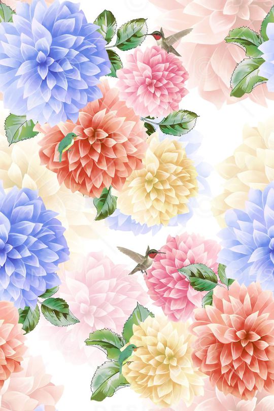 中国风印花华亿平台图片