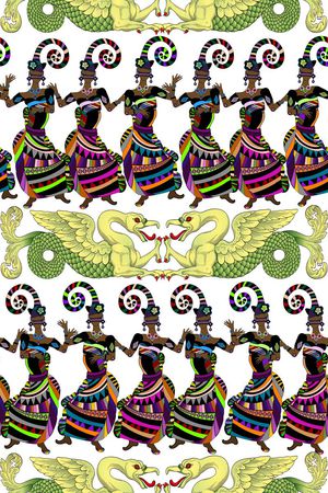 工笔画印花华亿平台图片