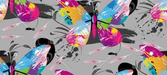 油画彩绘印花华亿平台图片