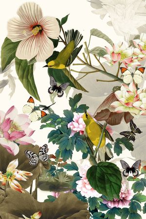 潮流时尚印花华亿平台图片