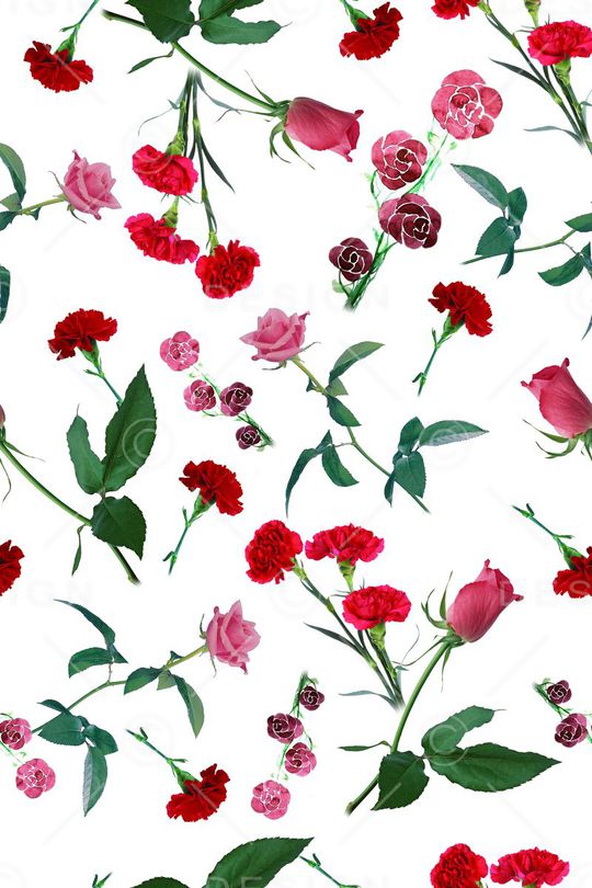 清新印花华亿平台图片