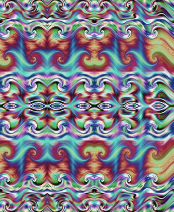 抽象印花华亿平台图片