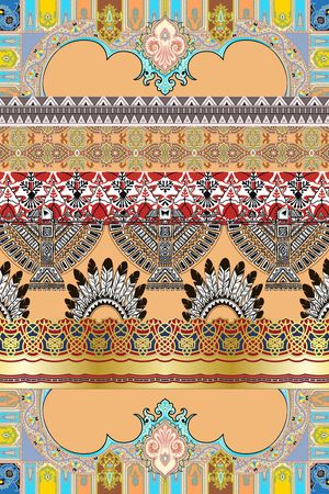 民族风印花华亿平台图片